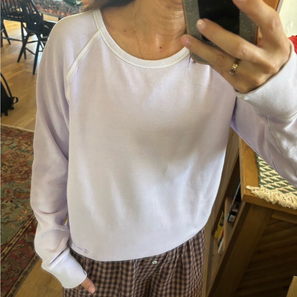 Lavender champion Sweatshirt